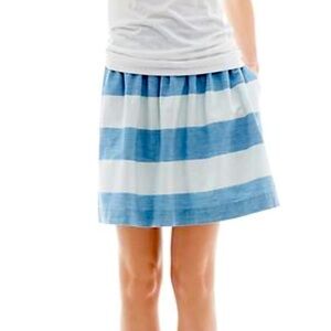 GAP 1969 Blue & White Stripe Skirt | Size M | NWT